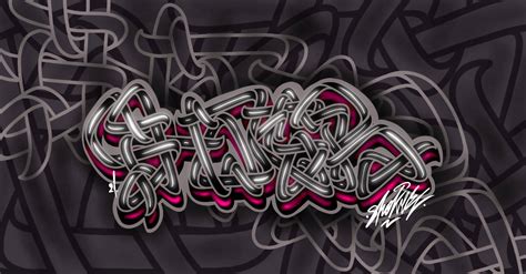 Digital Graffiti Art Shoker Procreate Wildstyle By Shokerstyle On