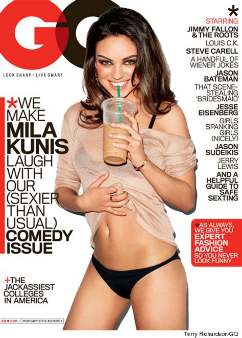 Mila Kunis Strips Naked