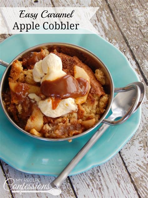 The best grilling recipes for beginner cooks. Easy Caramel Apple Cobbler - My Recipe Confessions
