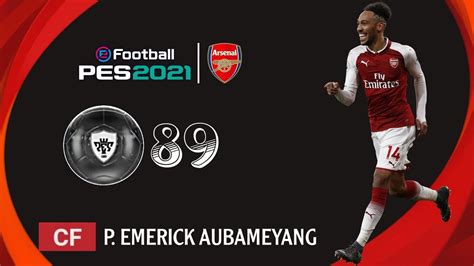Pes 2021 Arsenal Fc Players Official Ratings Youtube