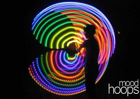 Neon Led Hoop By Moodhoops Led Hoops Led Hula Hoop Led