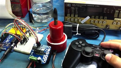 Controle De Motor Dc Para Rov Bilge Pump Com Arduino Uno Youtube