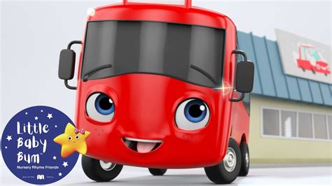My Little Red Bus And The Carwash Go Buster Baby Songs Learn With