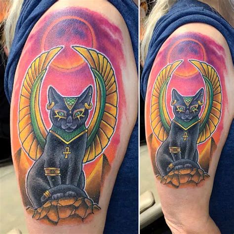When you use this symbol as a tattoo design, it usually means protection, power and strength. Bastet Tattoos Explained: Origins, Meanings & Tattoo Artists