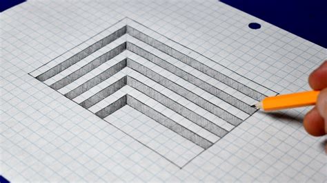 Optical Illusion Drawing Illusion Drawings Optical Illusions Spiral