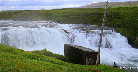 Aldeyjarfoss Waterfall In North Iceland In Extraordinary Basalt Column