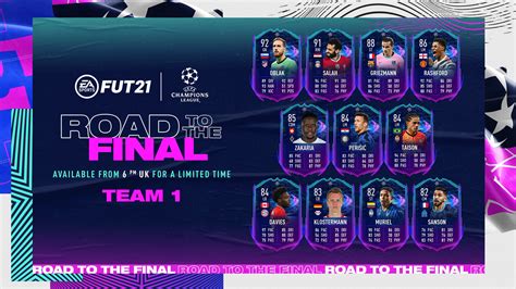 Ea Sports Adds Ucl Rttf Cards To Fifa 21 Ultimate Team Dot Esports