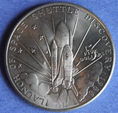 Items Similar To 1988 Marshall Islands Dollar 5 Coin Commemorating