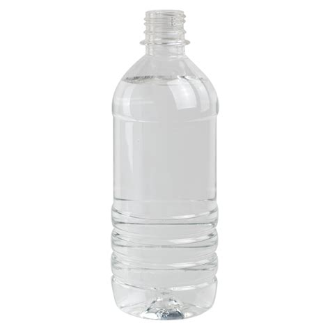 Oz Clear PET Water Bottle With Mm PCO Neck Cap Sold Separately U S Plastic Corp