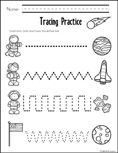 Recommendation Outer Space Preschool Worksheets Infant Daily Schedule