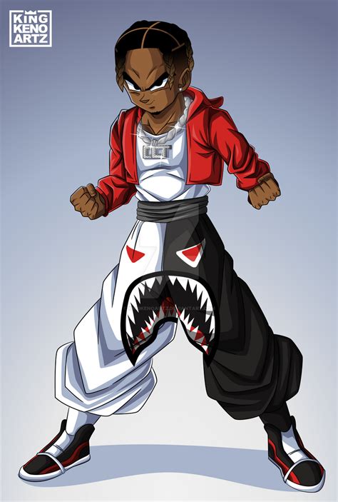 Commission Jay By Kingkenoartz On Deviantart Black Cartoon Characters Swag Cartoon