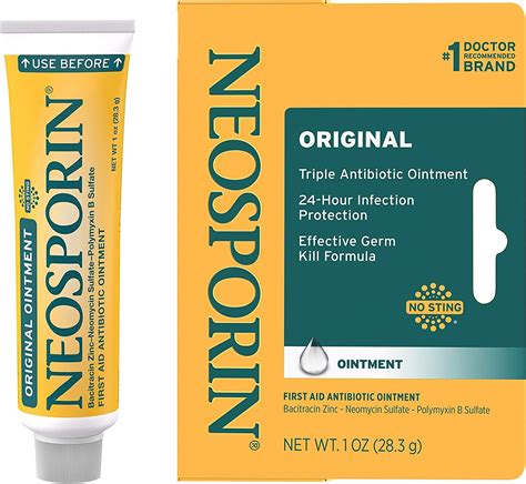 Neosporin Original Antibiotic Ointment 24 Hour Infection Prevention