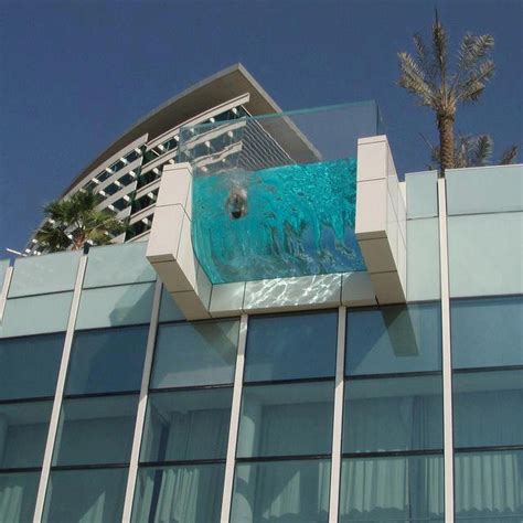 Highest Glass Bottom Pool Glass Designs