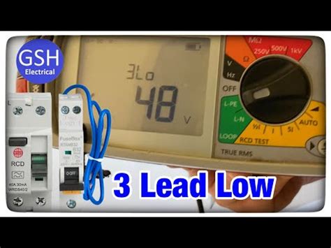 Earth Fault Loop Impedance Test Stop Tripping The Rcd Youtube