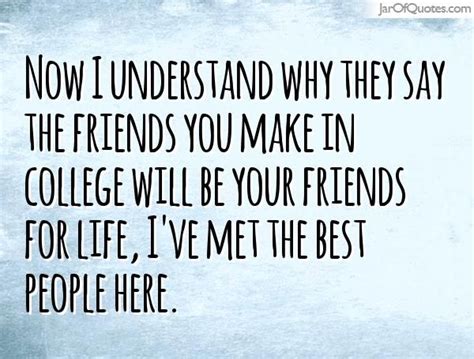 College Friends Forever Quotes