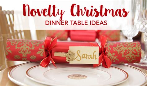 Novelty Christmas Dinner Table Ideas - The Christmas Cart Blog
