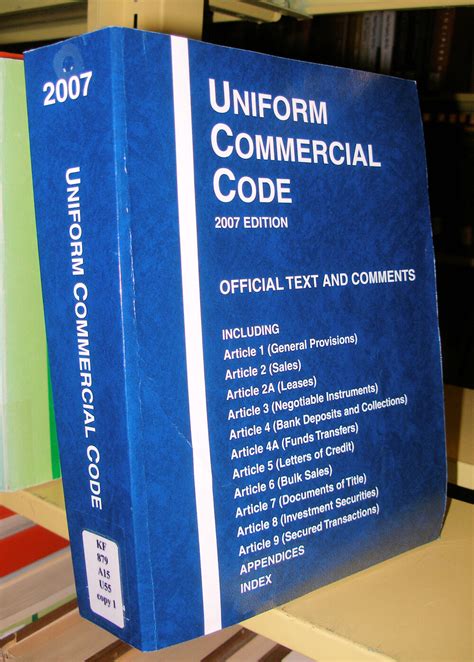 The Uniform Commercial Code — Unpredictable
