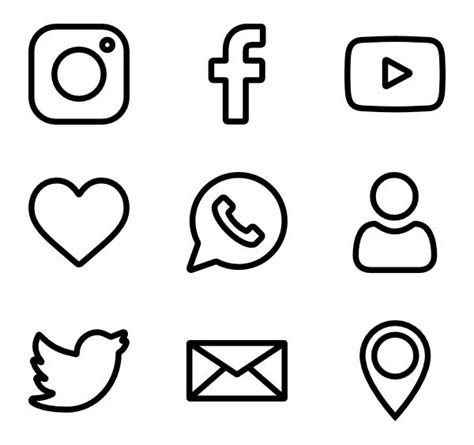 50 Free Icons Of Social Network Designed By Freepik Social Network