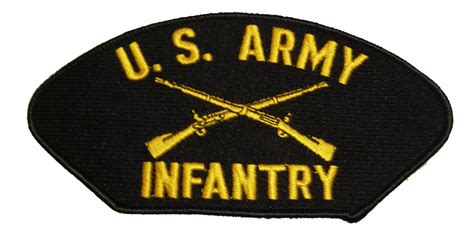 Us Army Infantry With Cross Rifles Patch Veteran Owned Business