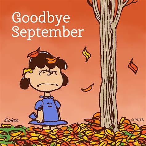Snoopy And The Peanuts Gang On Instagram Its Been Fun September 🍂