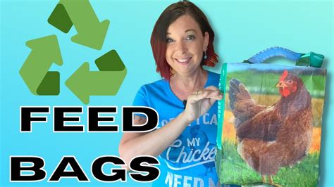 HOW TO REUSE YOUR CHICKEN FEED BAGS UPCYCLING YouTube