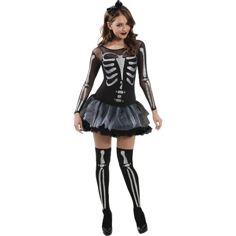 Sassy Skeleton Adult Halloween Costume
