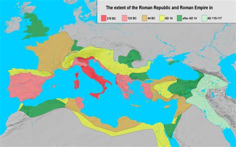 Ancient Rome Map