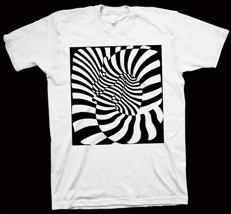 Optical Illusion T Shirt Physics Optics Science Geek Tee