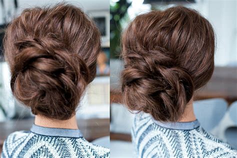 Elegant Low Buns For The Holidays Hidden Crown Hair Extensions