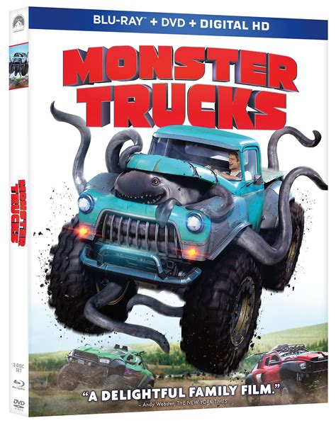 Llévate El Dvdblu Ray De Monster Trucks Mamá Noticias