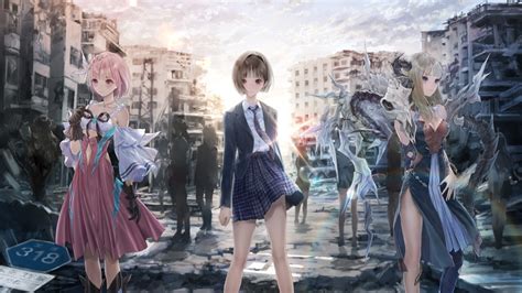 Blue Reflection Second Light Revealed For Switch In The West Blue
