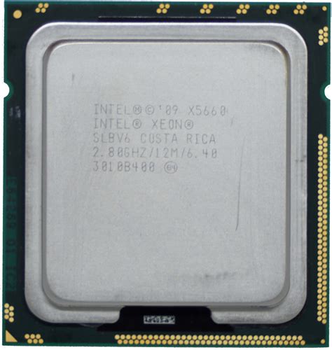Intel Xeon X5660 Slbv6 280ghz Hexa 6 Core Lga1366 95w Cpu Processor