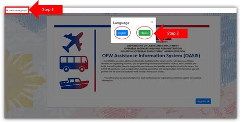 How To Register In Ofw Assistance Information System