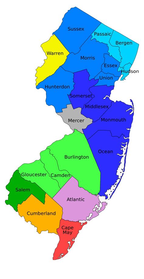 New Jersey Map Png Transparent Images Png All