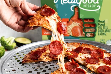 Real Good Foods Superfood Pizza Now Available In A Pepperoni Flavor