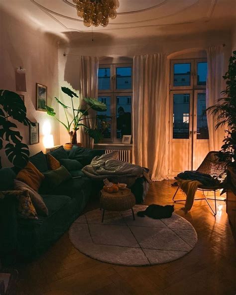 Ling Room At Night Home Aesthetic Room Decor Apartment Living