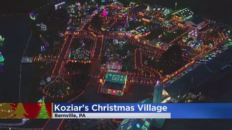 Koziars Christmas Village In Bernville Boasts More Than 1 Million