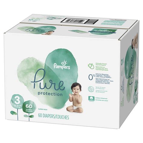 Pampers Pure Protection Diapers Choose Size And Count