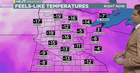 Next Weather 9 Am Weather Report Cbs Minnesota