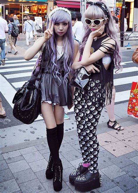 Image Result For Harajuku Pastel Goth Japanese Street Fashion