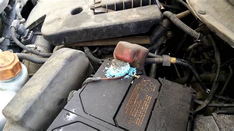 Before you clean corroded car battery terminals, be sure your car is turned off so you don't ground the cables. How to Clean Car Battery Corrosion with Baking Soda | Car ...