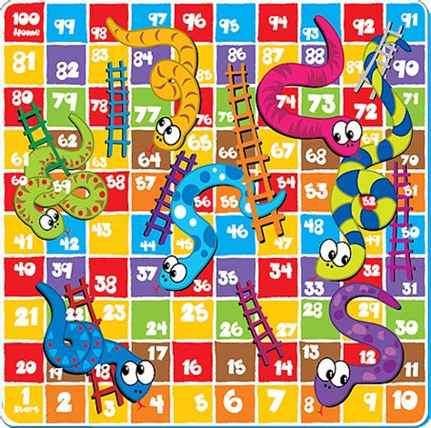 Copias del tablero de juego (uno para cada grupo de mínimo cuatro persona) o tiza para dibujar un. Escalera juego - Imagui
