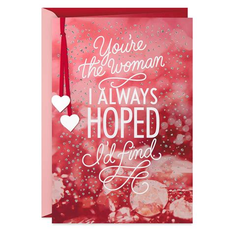 The Woman I Love Valentine S Day Card For Her Greeting Cards Hallmark