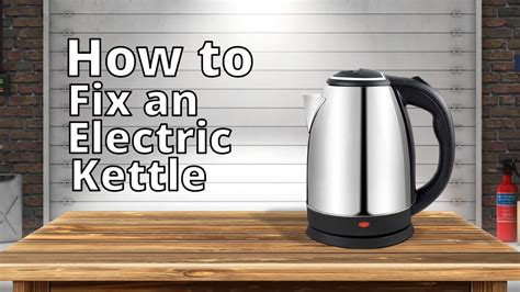 How To Fix An Electric Kettle Youtube