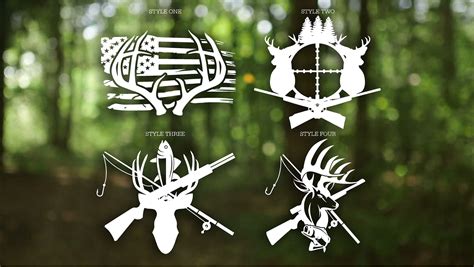 Hunting Svg Fishing Svg Hunting And Fishing Decals Antlers Etsy Singapore