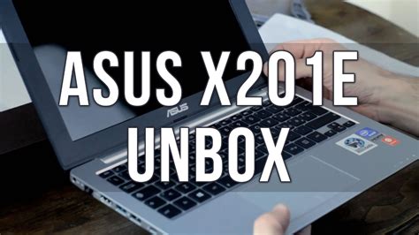 Asus X201e F201e Unbox E Primo Avvio Youtube