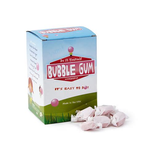 Uncommon Goods Diy Bubble Gum Kit Homemade Chewing Gum