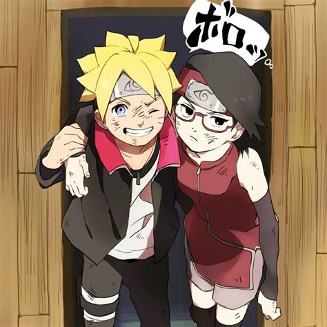 Road To Sarada Boruto And Sarada Boruto Naruto