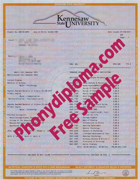 phony diploma fake transcript samples phonydiplomacom