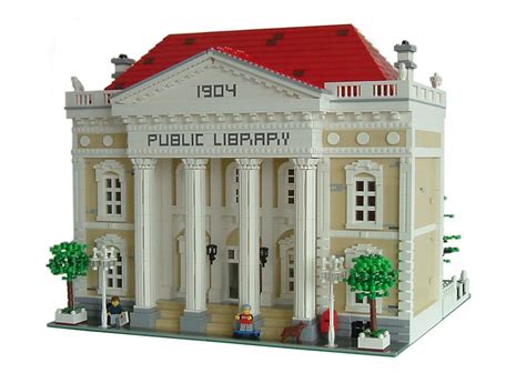 Public Library Main View Lego City Public Library Flickr